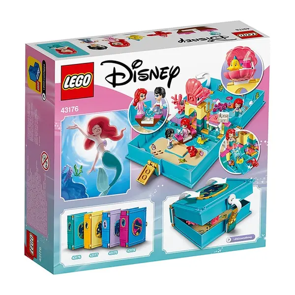Đồ chơi lắp ráp câu chuyện phiêu lưu của Ariel Lego Disney Princess 43176 (105 chi tiết)-1