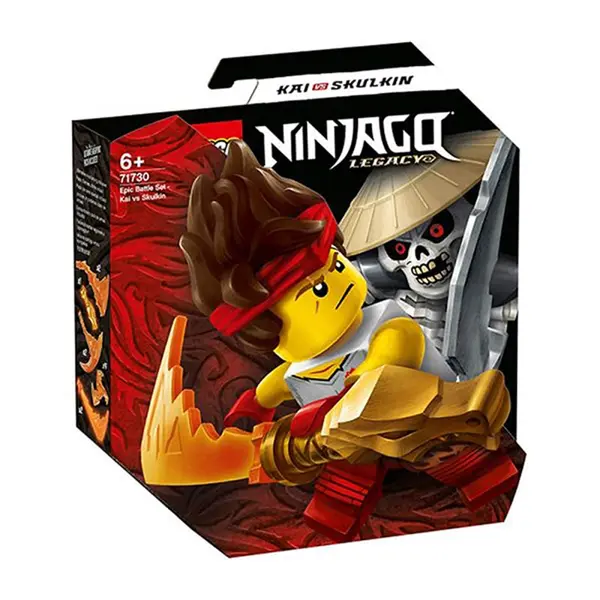 Đồ chơi đấu trường Ninjago - Kai đối đầu Skullin Lego Ninjago 71730 (61 chi tiết)-0