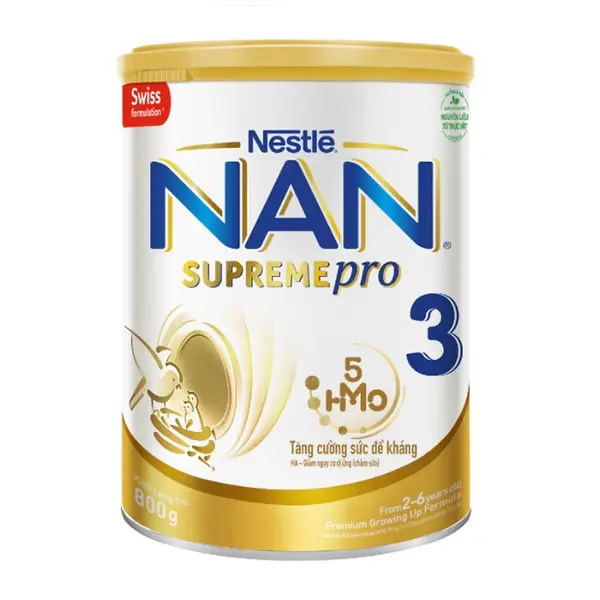 Sữa bột NAN Supremepro số 3 - 800g (2 - 6 tuổi) - 1