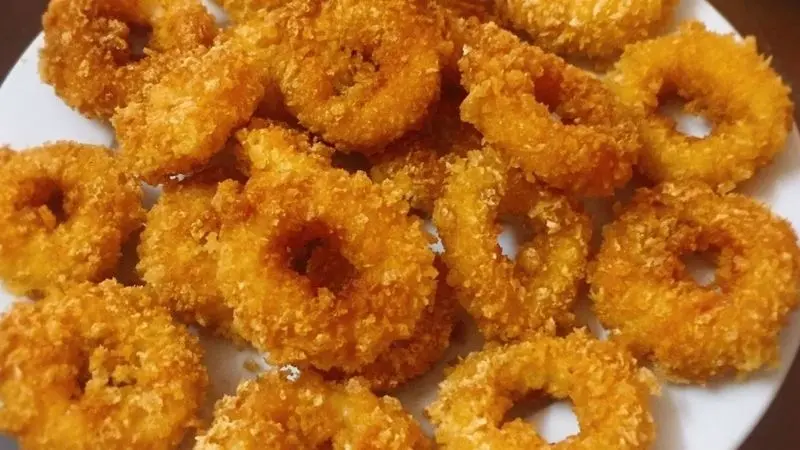 Cách làm mực chiên giòn bơ tỏi