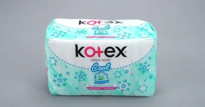 Băng vệ sinh hàng ngày Kotex Cool không cánh