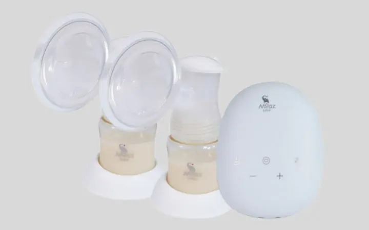 Máy hút sữa điện đôi Moaz BéBé