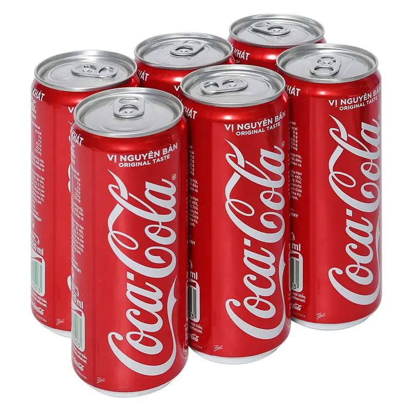 Thùng 24 lon nước giải khát Coca-Cola vị nguyên bản 320 ml chính hãng |  AVAKids.com