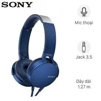 Tai nghe chụp tai Sony Extra Bass MDR-XB550AP