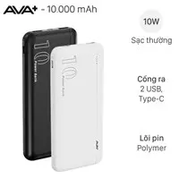 Sạc dự ph&ograve;ng 10000 mAh