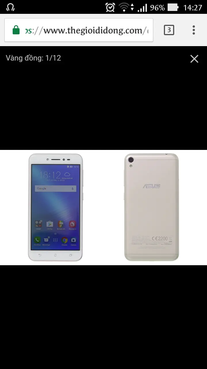 Khách hàng review Điện thoại Asus Zenfone Live ZB501KL 1