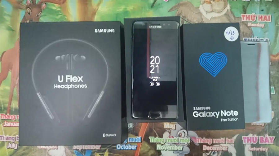 Khách hàng review Điện thoại Samsung Galaxy Note FE 1