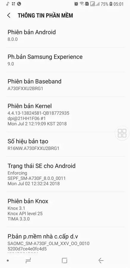 Khách hàng review Điện thoại Samsung Galaxy A8  (2018) 4