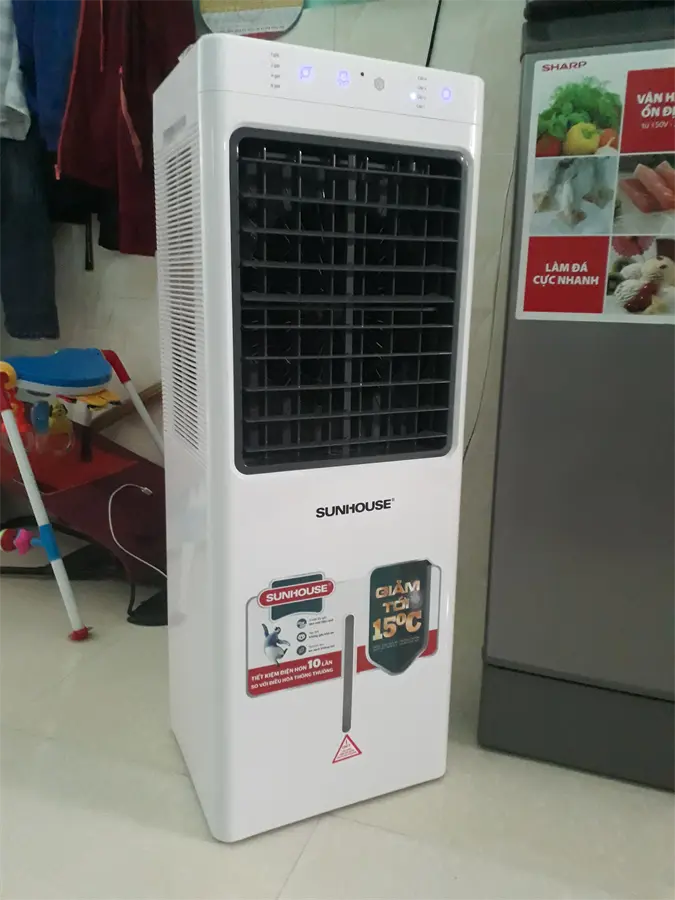 Khách hàng review Quạt điều hòa Sunhouse SHD7717 80W 5