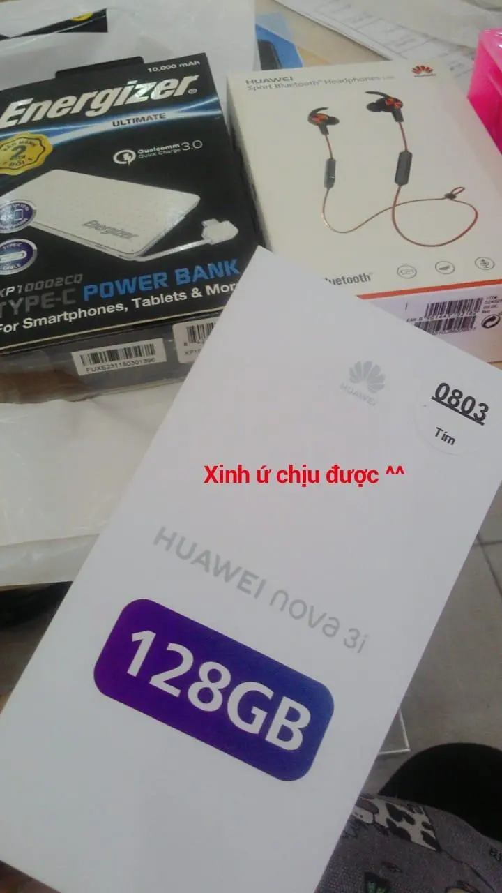 Khách hàng review Điện thoại Huawei Nova 3i 14