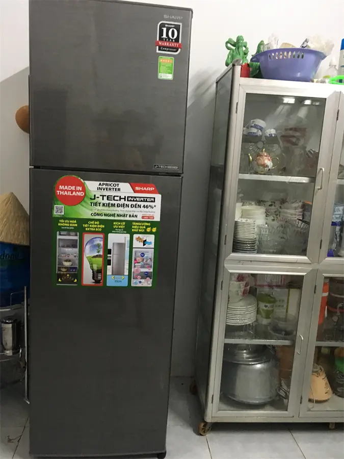 Khách hàng review Tủ lạnh Sharp Inverter 253 lít SJ-X281E-DS 7