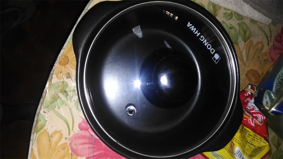 Khách hàng review Nồi đất nắp kính 16 cm Dong hwa Tucbeghi G702 4
