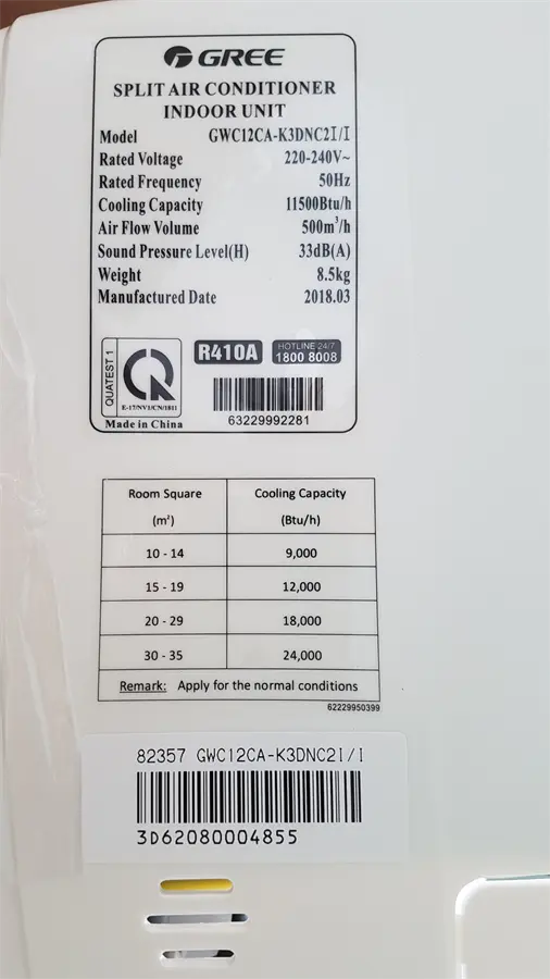 Khách hàng review Máy lạnh Gree Inverter 1.5 HP GWC12CA-K3DNC2I 3