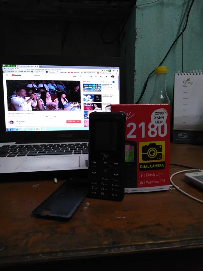 Khách hàng review Điện thoại Itel it2180 4