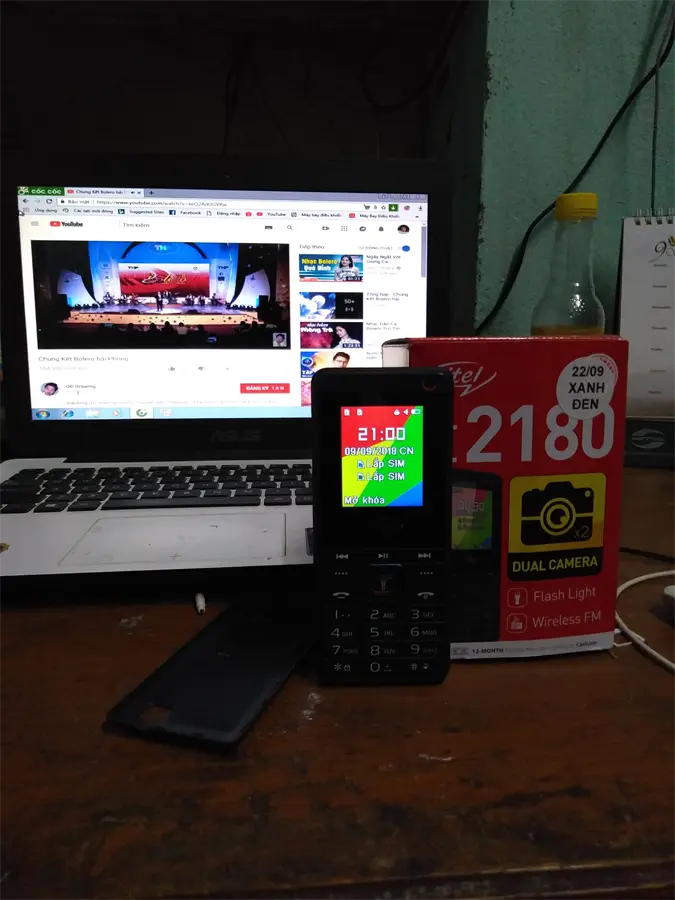 Khách hàng review Điện thoại Itel it2180 2