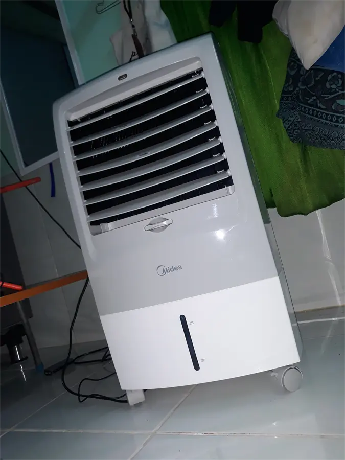 Khách hàng review Quạt điều hòa Midea AC120-15F 60W 12