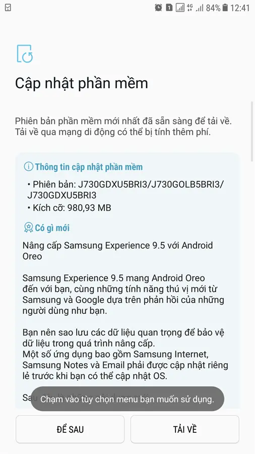 Khách hàng review Điện thoại Samsung Galaxy J7 Pro 6