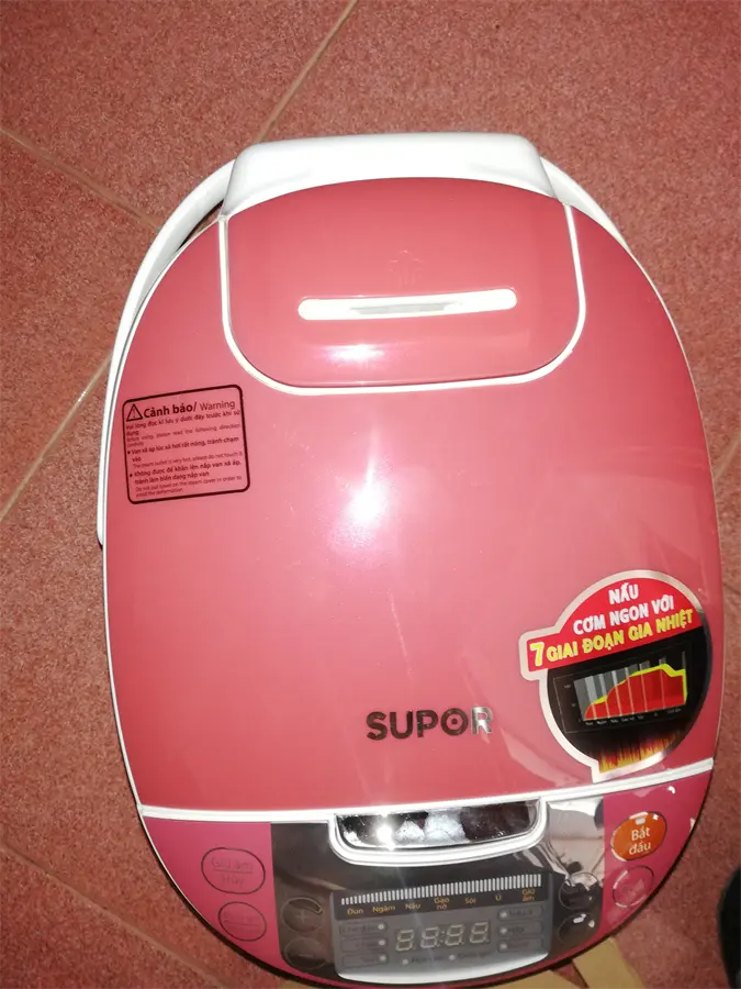 Khách hàng review Nồi cơm điện tử Supor 1.8 lít CFXB50FC29VN-75 2