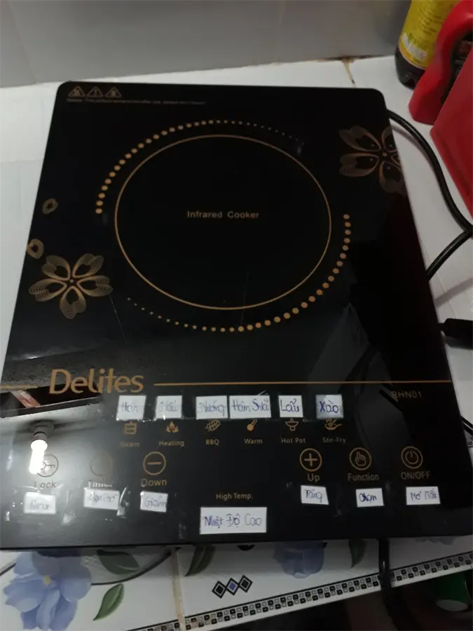 Khách hàng review Bếp hồng ngoại Delites BHN01 2