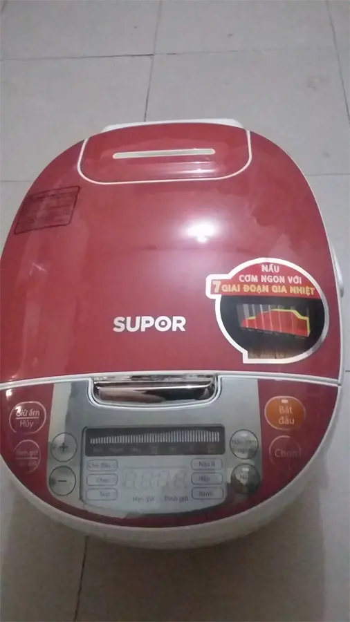 Khách hàng review Nồi cơm điện tử Supor 1.8 lít CFXB50FC29VN-75 1