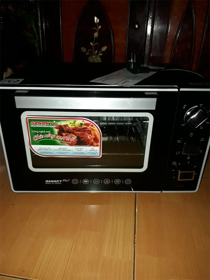 Khách hàng review Lò nướng Sanaky VH3599S2D 35 lít 18