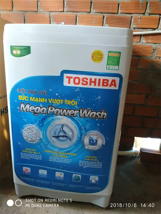 Khách hàng review Máy giặt Toshiba 8.2 kg AW-F920LV WB 40