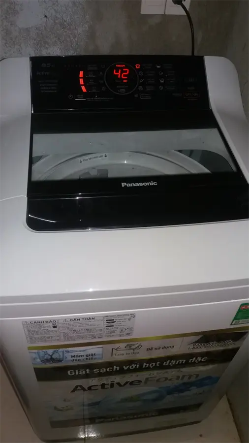 Khách hàng review Máy giặt Panasonic 8.5 kg NA-F85A4HRV 37