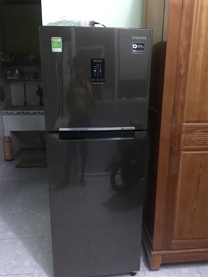 hách hàng review Tủ lạnh Samsung Inverter 299 lít RT29K5532DX/SV 6