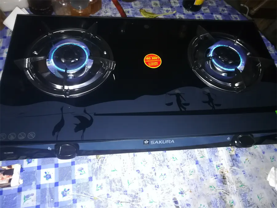Khách hàng review Bếp ga đôi Sakura SA-695SG 35