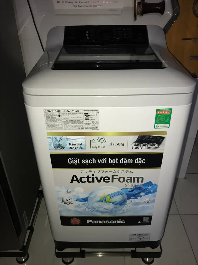 Khách hàng review Máy giặt Panasonic 8.5 kg NA-F85A4HRV 32