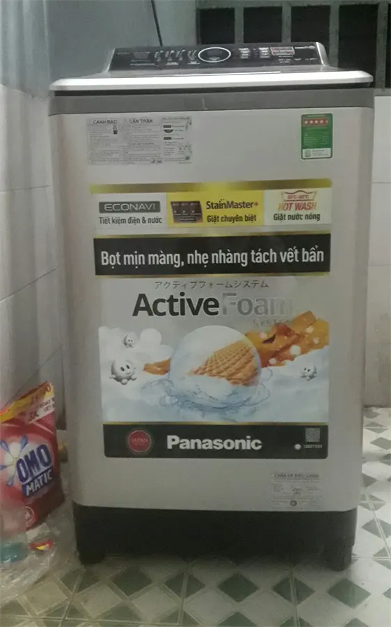 Khách hàng review Máy giặt Panasonic 10 kg NA-F100V5LRV 1