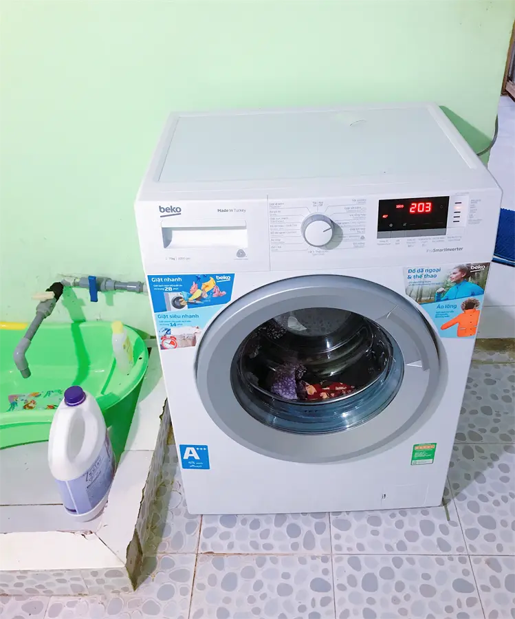 Khách hàng review Máy giặt Beko Inverter 7 kg WTE 7512 XS0 2