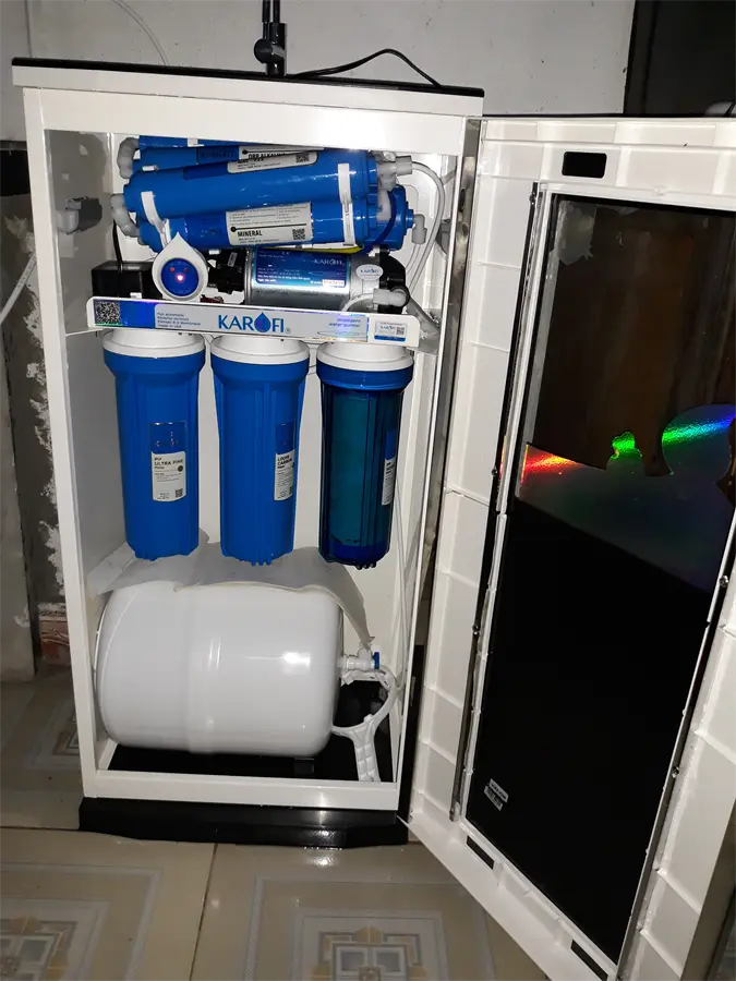 Khách hàng review Máy lọc nước RO Karofi KSI80-A 8 lõi 24