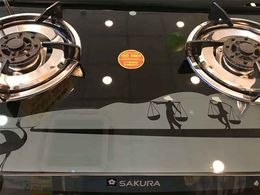Khách hàng review Bếp ga đôi Sakura SA-695SG 34