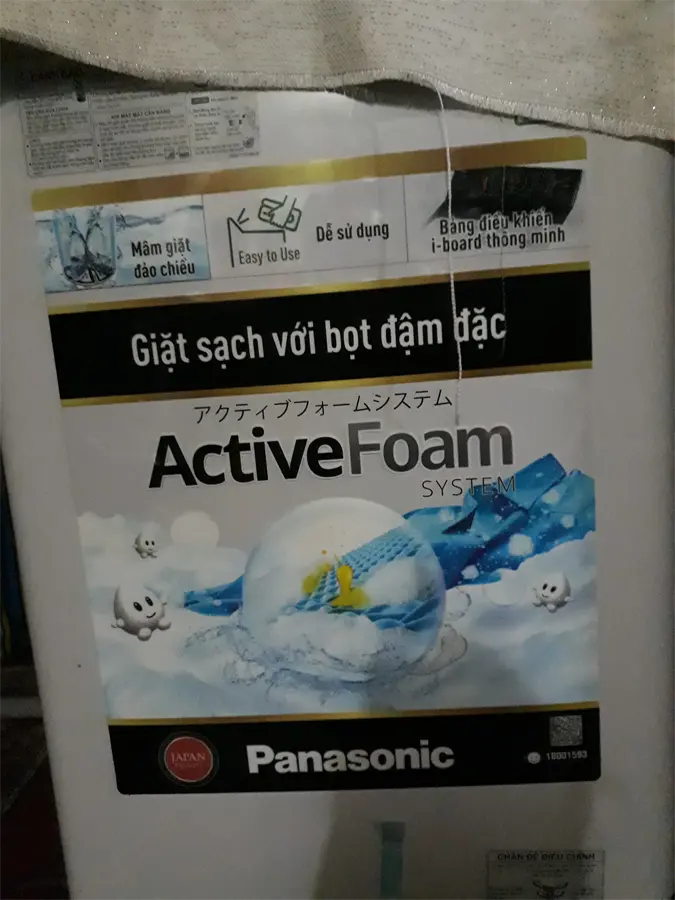 Khách hàng review Máy giặt Panasonic 8.5 kg NA-F85A4HRV 24