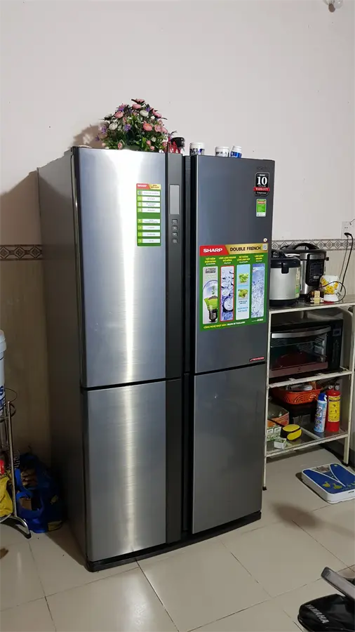 Khách hàng review Tủ lạnh Sharp Inverter 556 lít SJ-FX630V-ST 8