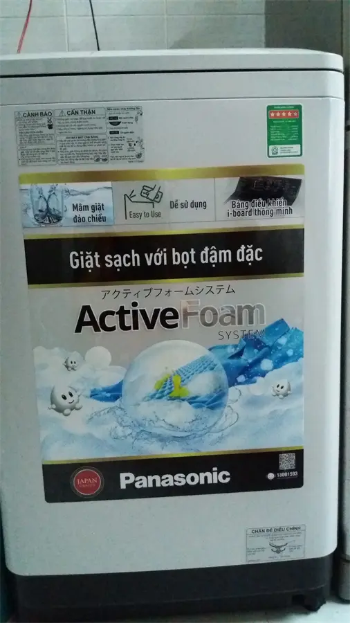 Khách hàng review Máy giặt Panasonic 8.5 kg NA-F85A4HRV 23
