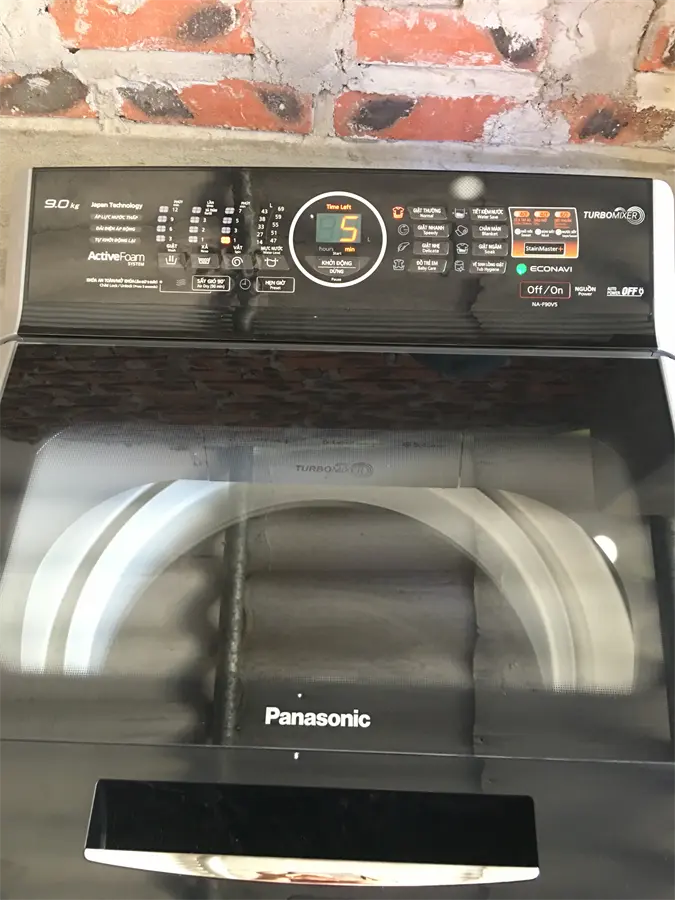 Khách hàng review Máy giặt Panasonic 9kg NA-F90V5LMX 23