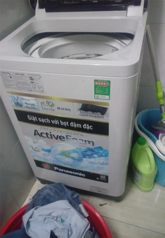 Khách hàng review Máy giặt Panasonic 8.5 kg NA-F85A4HRV 18
