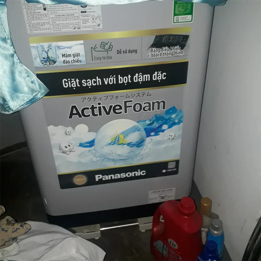 Khách hàng review Máy giặt Panasonic 10 kg NA-F100A4GRV 9