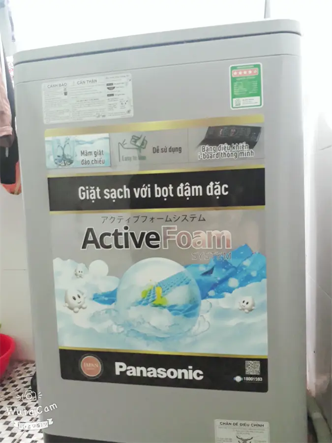 Khách hàng review Máy giặt Panasonic 9 kg NA-F90A4GRV 12