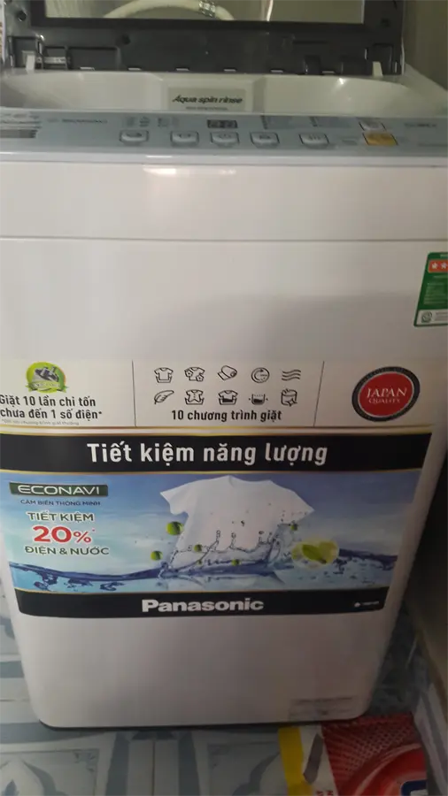 Khách hàng review Máy giặt Panasonic 7.6 kg NA-F76VG9HRV 4