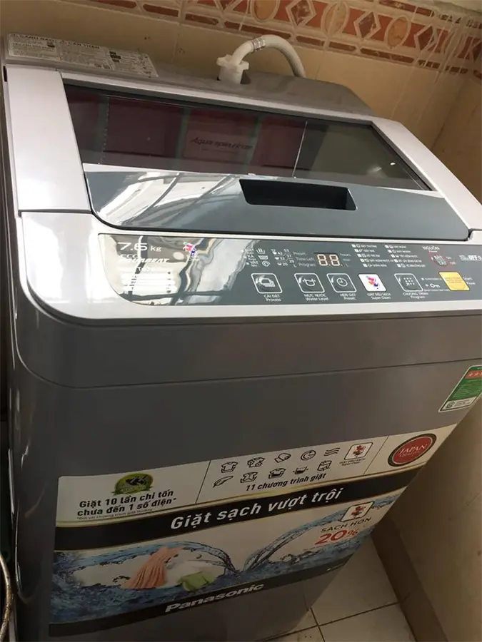 Khách hàng review Máy giặt Panasonic 7.6 kg NA-F76VS9GRV 1