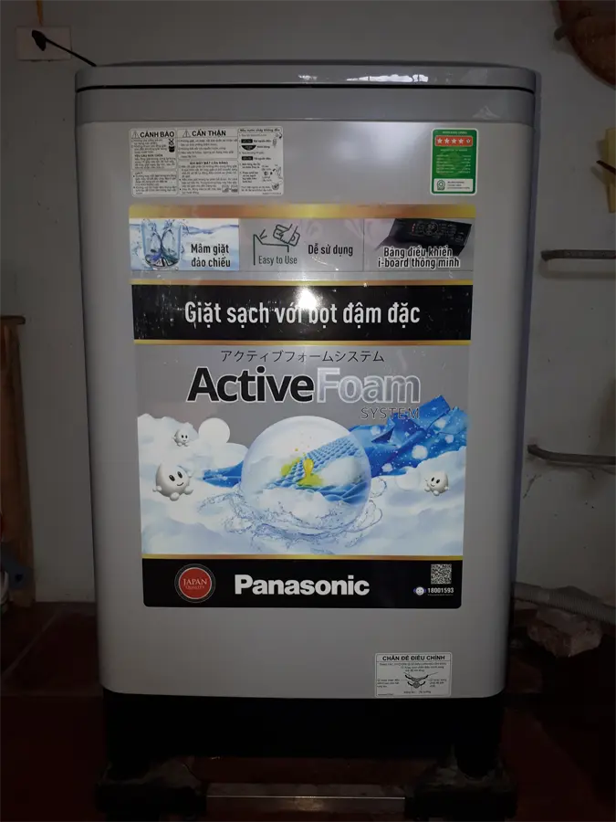 Khách hàng review Máy giặt Panasonic 10 kg NA-F100A4GRV 7
