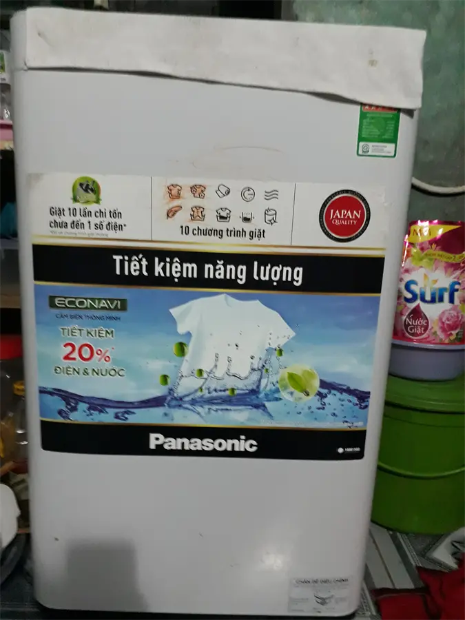 Khách hàng review Máy giặt Panasonic 7.6 kg NA-F76VG9HRV 2