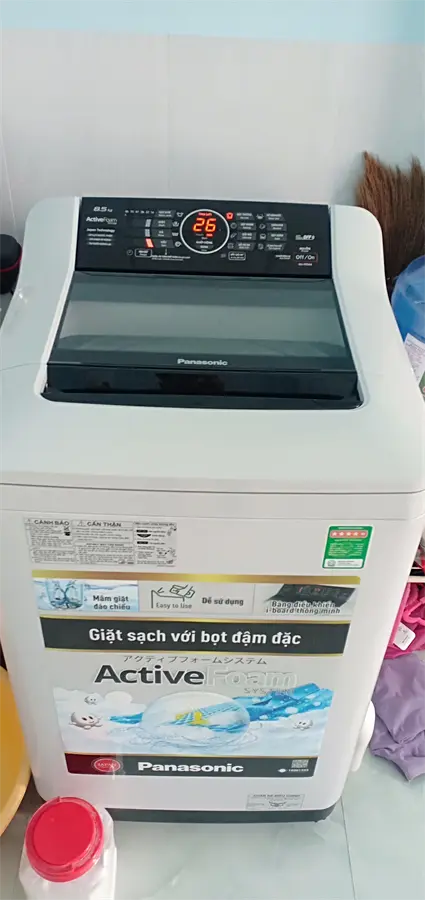 Khách hàng review Máy giặt Panasonic 8.5 kg NA-F85A4HRV 11