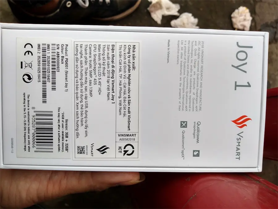 Khách hàng review Điện thoại Vsmart Joy 1 32GB 4