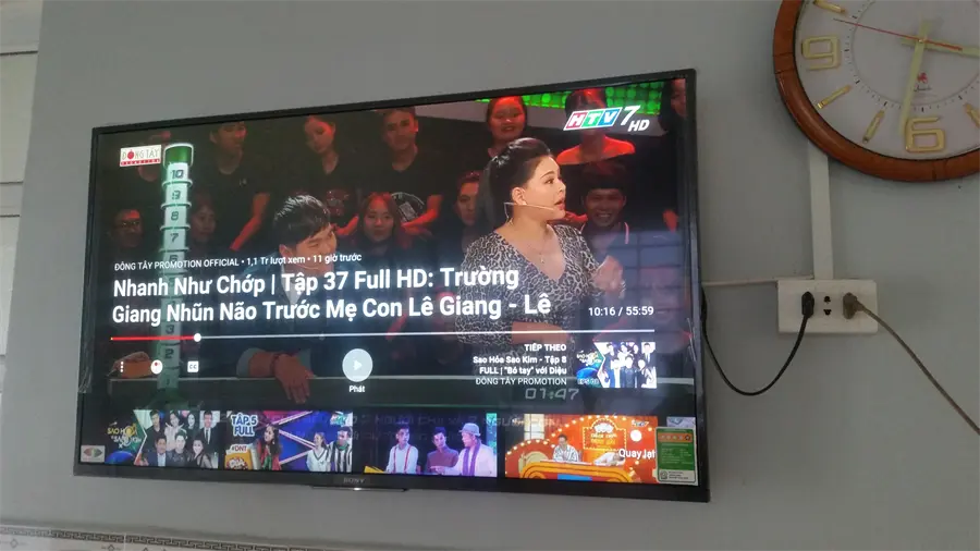 Khách hàng review Smart Tivi Sony 4K 43 inch KD-43X7000F 27