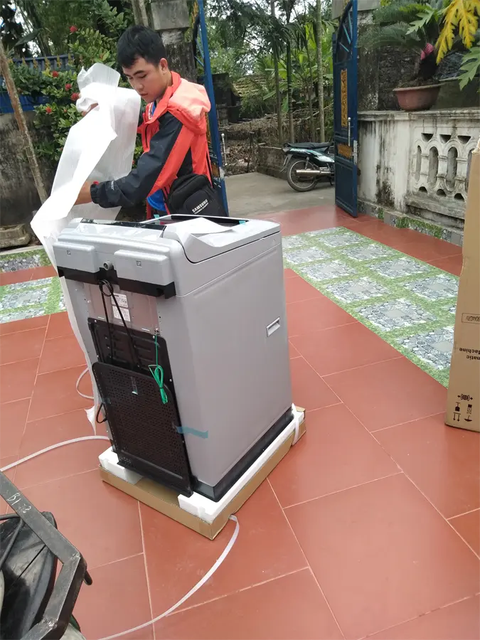 Khách hàng review Máy giặt Panasonic 9 kg NA-F90A4GRV 8