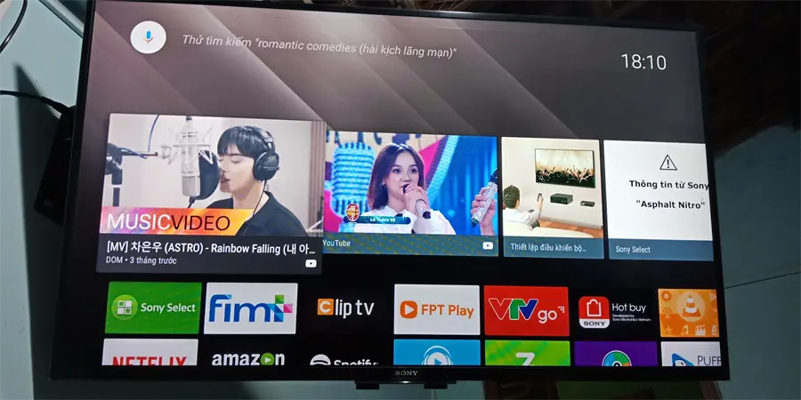 Khách hàng review Android Tivi Sony 43 inch KDL-43W800F 132